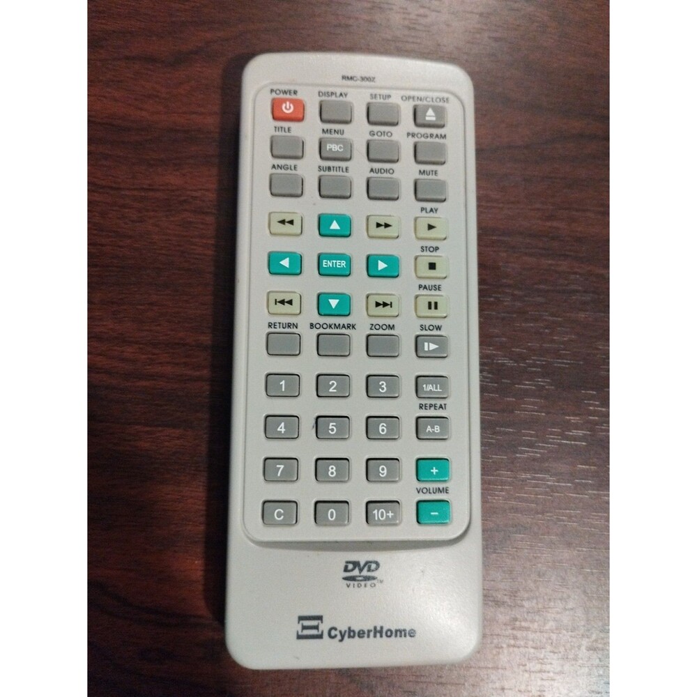 Cyberhome CH-DVD 300 DVD Player Remote Control RMC-300Z Tested Works